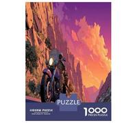 1000 Pezzi The Lone Rider Puzzle Classici Giochi Decora La Casa Highway Wanderer Puzzle Di Cartone Giocattoli Sfida Regalo Per Adulti E Ragazzi 38x26cm/1000pcs