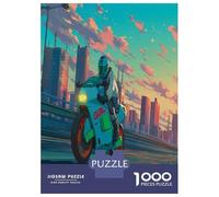 1000 Pezzi The Lone Rider Puzzles Giochi-rompicapo Decora La Casa Classici Highway Wanderer Puzzle Giocattoli Sfida Regalo Per Adulti E Bambini 70x50cm/1000pcs