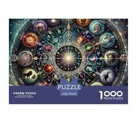 1000 Pezzi The Twelve Zodiac Signs Puzzle Giochi The Twelve Zodiac Signs Impegnativo E Difficile Decorazione Famiglia Regalo Giocattolo Perfetto Per Appassionati Di Puzzle Per Adulti E Bambini Da 14 A