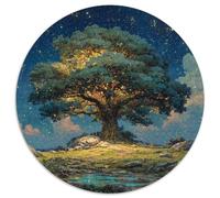1000 Pezzi Tree of Life Puzzle Giochi-rompicapo Decorazione Perfetta Sacred Plant Puzzle Di Cartone Giocattoli Sfida Regalo Per Uomini E Donne 1000pcs (67.5x67.5cm)
