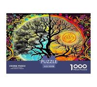 1000 Pezzi Tree of Life Puzzles Giochi-rompicapo Decorazione Perfetta Classici Sacred Plants Puzzle Giochi Educativo Per Adulti E Ragazzi 52x38cm/1000pcs