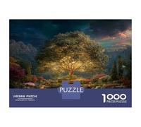 1000 Pezzi Tree of Life Puzzles Sfide Divertenti Decorazione Perfetta The Starry Wild Golden Tree Puzzle Di Cartone Intrattenimento Creativo Per Uomini E Donne 38x26cm/1000pcs