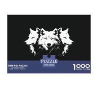 1000 Pezzi White Wolves Puzzles Sfide Divertenti Decora La Casa Classici Wildlife Puzzle Giochi Educativo Per Adulti E Bambini Da 12 Anni 38x26cm/1000pcs