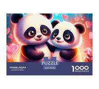 1000 PezzoPanda Puzzle Di DecorazioneNational Treasure-level Cute And Adorable Creature Puzzle Per Adulti Con Adulti 12 Anni E Più Puzzle Educativo La Sfida È Difficile Arredamento Della Casa70x50cm/1