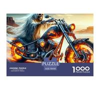 1000 PezzoSkeleton Knight Il PuzzleA Mighty And Domineering But Charming Rogue Fantasy Character Puzzle Per Adulti Con Adulti 12 Anni E Più Brainteasing La Sfida È Difficile Arredamento Della Casa70x5