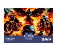 1000 PezzoSkeleton Knight JigsawA Mighty And Domineering But Charming Rogue Fantasy Character Puzzle Per Adulti Con Adulti 12 Anni E Più Gioco Difficile La Sfida È Difficile Arredamento Della Casa70x5