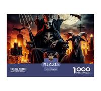 1000 PezzoSkeleton Knight PieceJigsawA Mighty And Domineering But Charming Rogue Fantasy Character Puzzle Per Adulti Con Adulti 12 Anni E Più Gioco Difficile La Sfida È Difficile Home Decor Regali70x5