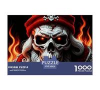 1000 PezzoSkeleton Knight Puzzle Di DecorazioneA Mighty And Domineering But Charming Rogue Fantasy Character Puzzle Per Adulti Con Adulti 12 Anni E Più Gioco Difficile La Sfida È Difficile Home Decor