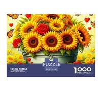 1000 PezzoSunflower Jigsaw PezziA Plant That Always Faces The Sun Puzzle Per Adulti Con Adulti 12 Anni E Più Gioco Difficile La Sfida È Difficile Home Decor Regali70x50cm/1000pcs