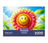 1000 PezzoSunflower Jigsaw PezziA Plant That Always Faces The Sun Puzzle Per Adulti Con Adulti 12 Anni E Più Brainteasing La Sfida È Difficile Home Decor Regali70x50cm/1000pcs