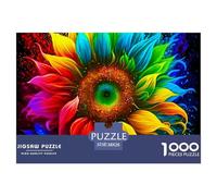1000 PezzoSunflower JigsawA Plant That Always Faces The Sun Puzzle Per Adulti Con Adulti 12 Anni E Più Gioco Difficile La Sfida È Difficile Arredamento Della Casa38x26cm/1000pcs