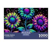 1000 PezzoSunflower PieceJigsawA Plant That Always Faces The Sun Puzzle Per Adulti Con Adulti 12 Anni E Più Gioco Difficile La Sfida È Difficile Arredamento Della Casa38x26cm/1000pcs