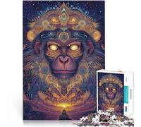 1000 Piece teenager Puzzle Fantasy Monkey Art Anspruchsvolles Spiel und Familienspaß Geburtstagsgeschenk, Geschenke75x50cm