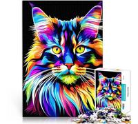 1000 Piece teenager Puzzles Cat für Lernspiel-Herausforderungsspielzeug Einzigartige Geburtstags- und Geschenkideen75x50cm