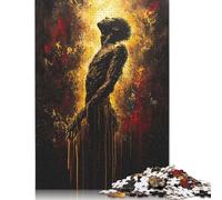 1000 piezas de Ascenso del Alma, obra de arte expresionista contemporánea para adultos, juego educativo difícil, juguete de desafío, 38 x 26 cm/1000 piezas