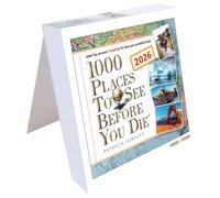 1000 Places to See Before You Die - Tagesabreißkalender 2026 | kompakt 13 × 13,7 cm | täglich neue Reiseziele & atemberaubende Fotos: ... Kalender zum Aufstellen oder Aufhängen.
