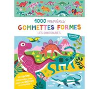 1000 premières gommettes formes Les dinosaures