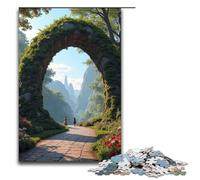 1000 Puzzle Arco del Paese delle Meraviglie Puzzle in legno per bambini Interazione tra genitori e figli 1000 pezzi (75x50 cm)