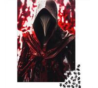 1000 puzzle Blood Red Shadow per adulti e adolescenti e puzzle in legno per famiglie, giochi, regali di Natale, 1000 pezzi (75x50 cm)
