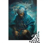 1000 puzzle epici arabi del mago dell'acqua per adulti e adolescenti e puzzle in legno per famiglie, giochi, regali di Natale, 1000 pezzi (75x50 cm)