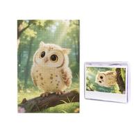 1000 puzzle in legno per adulti, puzzle con immagini difficili e personalizzate, puzzle in legno con simpatico gufo, divertente puzzle in legno, decorazione moderna per la casa, arte da parete, regalo
