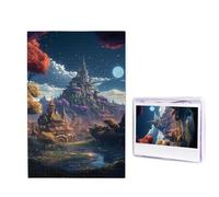 1000 puzzle in legno per adulti, puzzle con immagini difficili personalizzate, puzzle in legno con città fantasy, divertente, decorazione moderna per la casa, arte da parete, regalo unico (74,9 x 50