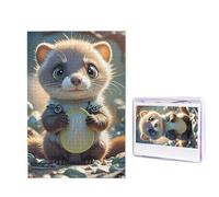 1000 puzzle in legno per adulti, puzzle con immagini difficili personalizzate, simpatiche, simpatiche, simpatiche, in legno, decorazione moderna per la casa, arte da parete, regalo unico (74,9 x 50 cm
