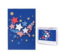 1000 puzzle in legno per adulti, puzzle con immagini difficili personalizzate, stella patriottica, divertente puzzle in legno, decorazione moderna per la casa, arte da parete, regalo unico (74,9 x 50