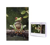 1000 puzzle in legno per adulti, puzzle difficili, personalizzati, immagine puzzle con albero della pace, rana, divertente puzzle in legno, decorazione moderna per la casa, arte da parete, regalo