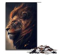 1000 Puzzle Leone Anime Animale Puzzle in Legno per Bambini Famiglia Interazione Genitori-Figli 1000 PZ