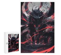 1000 puzzle per adolescenti Black Kitsune Power Puzzles per adulti gioco a mano modello assemblato regali unici per compleanno e Natale 1000 pezzi
