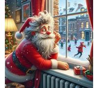 1000 puzzle per adulti, Babbo Natale, set di puzzle difficili difficili, migliori puzzle decorazioni per giochi fai da te per il tempo libero giocattolo adatto per familiari amici
