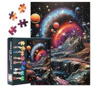 1000 puzzle per adulti, giochi di decompressione per la casa, pianeti, stelle, galassie, universo, puzzle, per adulti, feste di compleanno, per gli amanti del puzzle, 50 cm x 70 cm