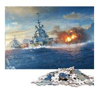 1000 puzzle quadrati creativi di Re Giorgio V per adulti, puzzle in legno, giochi di sfida unici, 1000 pezzi (75x50 cm)