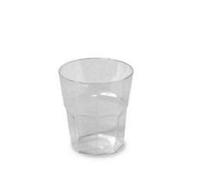 1000 pz BICCHIERE KRISTAL TRASPARENTE PLASTICA RIGIDA MONOUSO 100 CC.