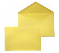 1000 pz Buste gialle postali 18x24 cm B5 80grm2 taglio punta taglio a punto lembo gommato