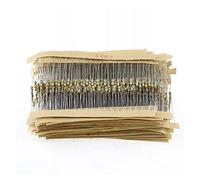 1000 pz/lotto 1/4 W 0.25 W Assortimento Resistori a Pellicola di Carbonio Kit, 2.2 Ohm -2.2 M Ohm Resistori Assortimento Kit Pellicola di Carbonio AMNzOgOdL