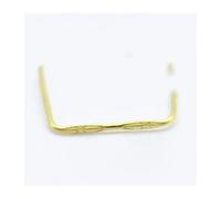 1000 pz/lotto Rame 14mm Argento e Oro Colore Clip/Perline Spille In Metallo Parti del Connettore Accessori Della Lampada(Gold)