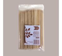 1000 Pz Spiedino Lungo 1 Punta Legno Bambù 250 mm Food