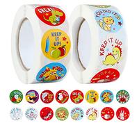 1000 reward stickers Adesivi Scuola Incoraggiamento Lode Ricompensa Well Done Star Reward Lode Scolastici Insegnanti Etichette Adesivo Gommine Autoadesive Stelle Scrapbooking DIY Accessori 2