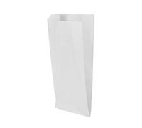 1000 Sacchetti di Carta Bianchi 17x34 cm per Alimenti Pane Regalo