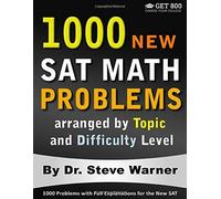 1000 SAT Math Problems is both a comprehensive SAT math course and an extended S