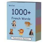 1000 schede flash per principianti con vocabolario di parole francesi comuni