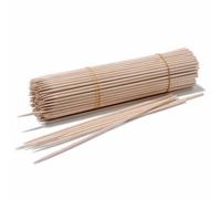 [1000] Stecconi Bamboo per Spiedini 25 cm Ø mm 3 | Spiedoni Legno Macelleria