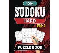 1000 Sudoku Puzzle Book Hard Vol: 1: A Challenge for True Puzzle Enthusiasts