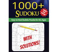 1000+ Sudoku Puzzles: Easy-to-Read Sudoku Puzzles | 8.5x11 inches, 228 pages | ideal for travel, car rides, campfires, or as a stocking stuffer