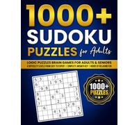 1000+ Sudoku Puzzles for Adults: Logic Puzzles Brain Games for Adults & Seniors | 4 Difficulty Levels from Easy to Expert | Complete Answer Key | Hours of Relaxing Fun | 8.5x11 in