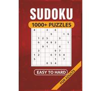 1000+ Sudoku Puzzles for Adults & Seniors - Easy, Medium, Hard - Big Brain Games to Keep You Sharp: Sharpen Focus and Boost Mental Agility With 1000+ ... for Brainpower, Relaxation, and Lasting Fun