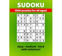 1000 SUDOKU - Vol. 2 | 1000 Sudoku Puzzles for all ages: Puzzles from Easy to Hard: The best way to keep your mind trained!