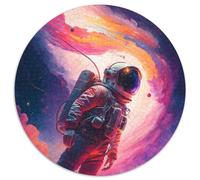 1000-teiliges Puzzle, Astronauten-Puzzle für Erwachsene, interaktives Familienspiel, Bastelgeschenk mit farbenfrohen Kunstwerken, 1000 Teile (67,5x67,5cm)